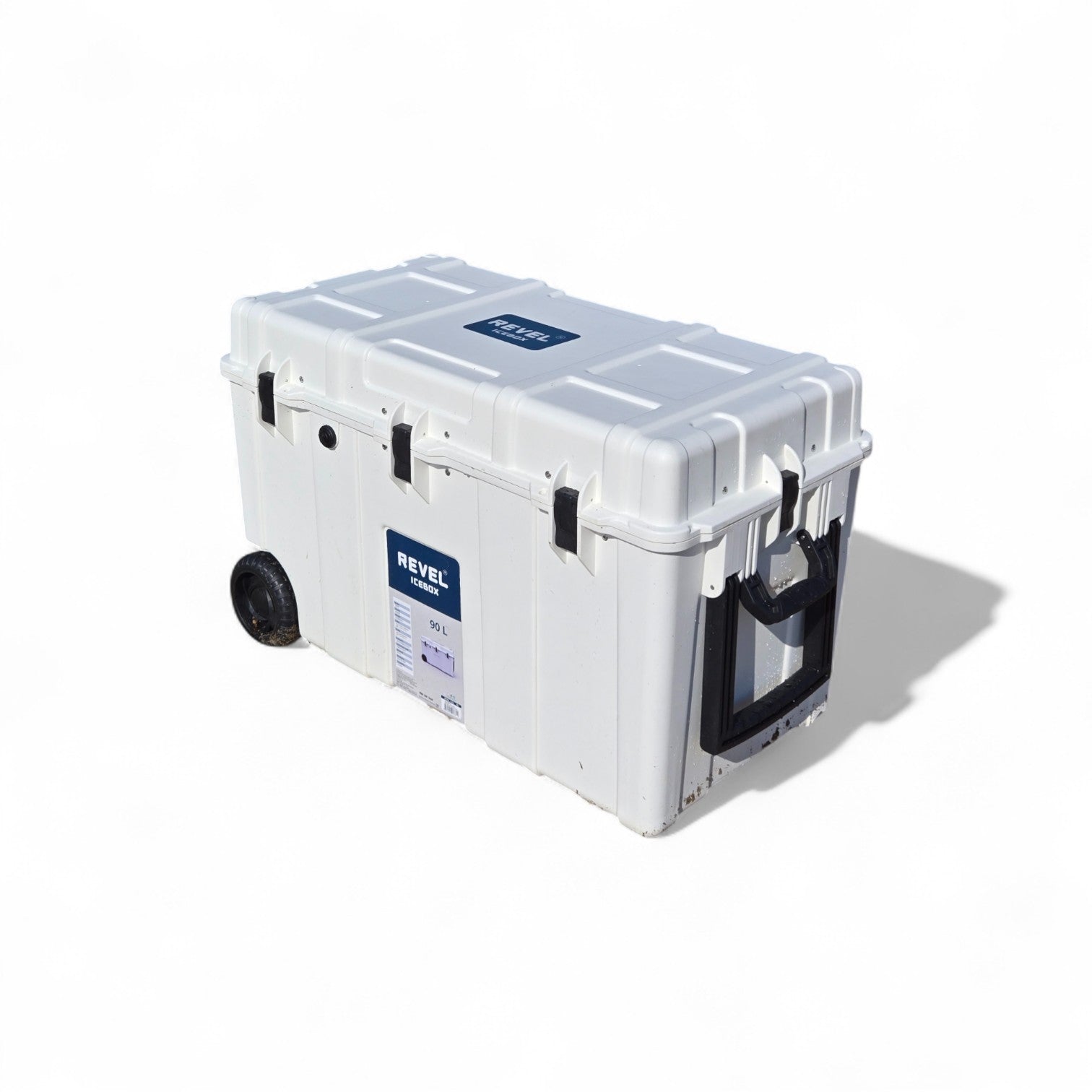 REVEL Tekerlekli Taşınabilir Soğutucu Kamp Buzluğu 90 Lt