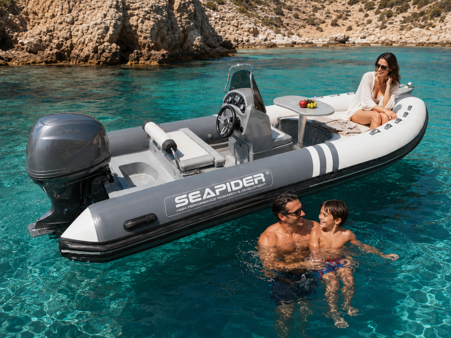 SEAPIDER S-550 TENDER RIB BOT TEKNE
