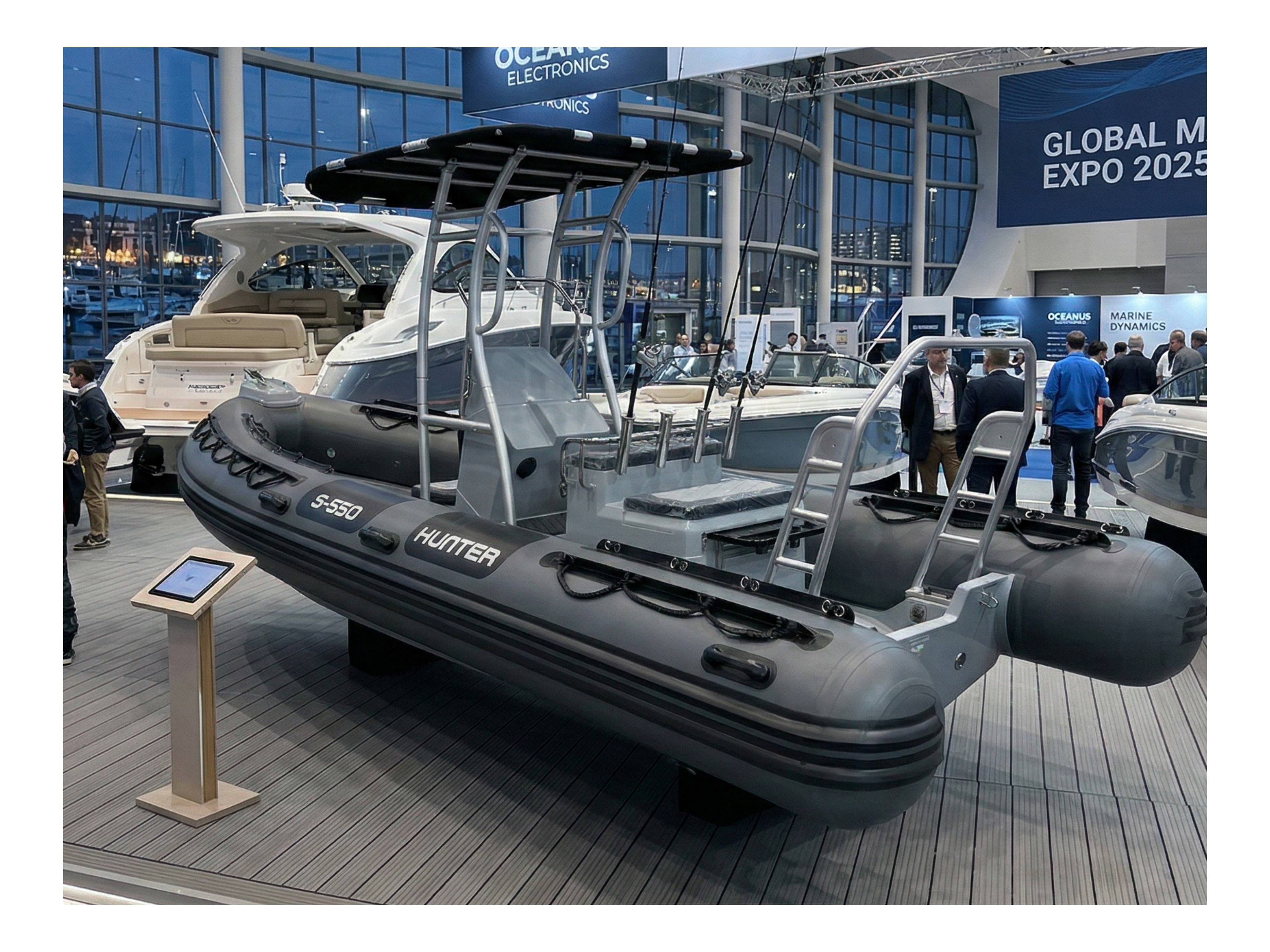 SEAPIDER S-550 HUNTER RIB BOT TEKNE