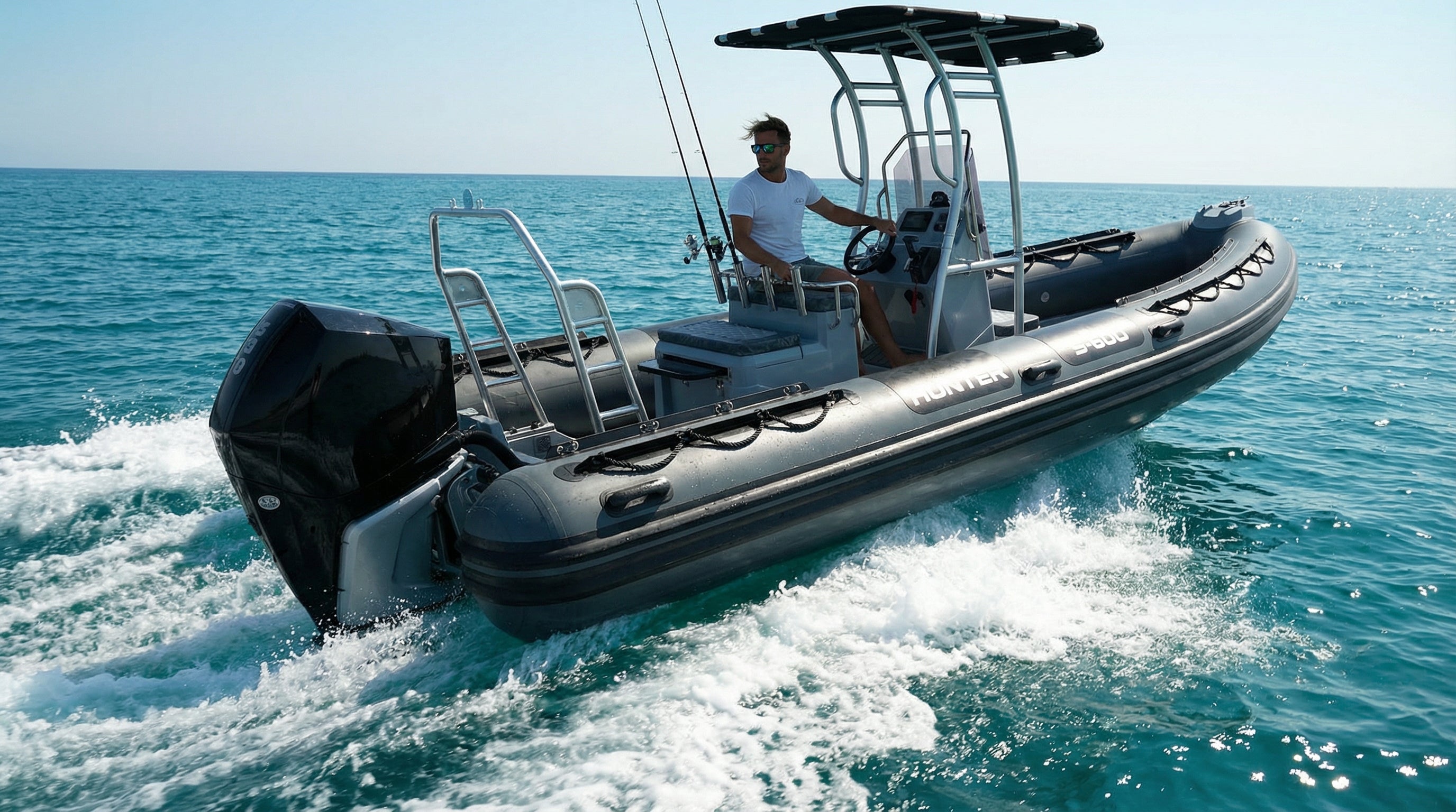 SEAPIDER S-600 HUNTER RIB BOT TEKNE