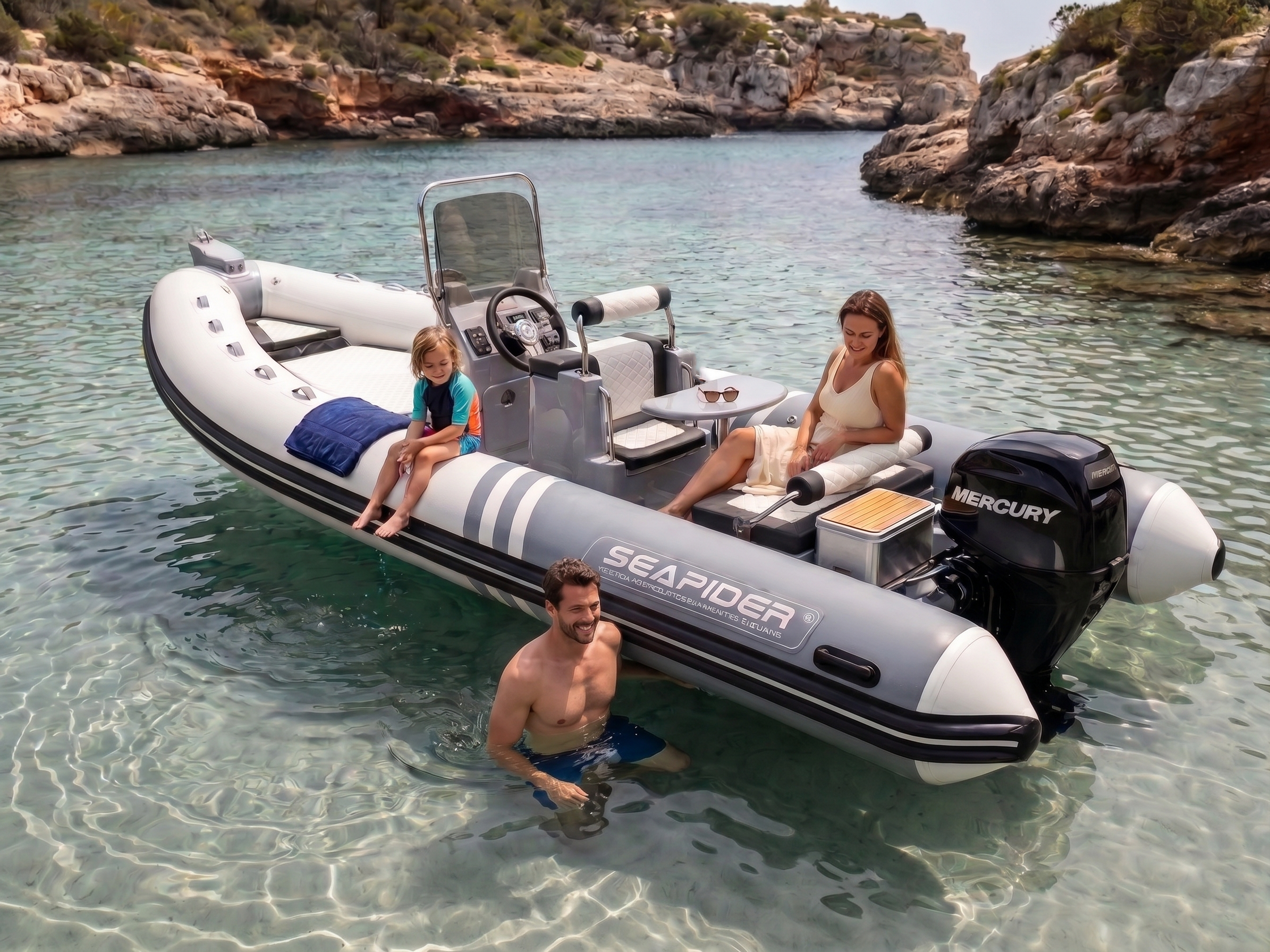 SEAPIDER S-635 TENDER RIB BOT TEKNE