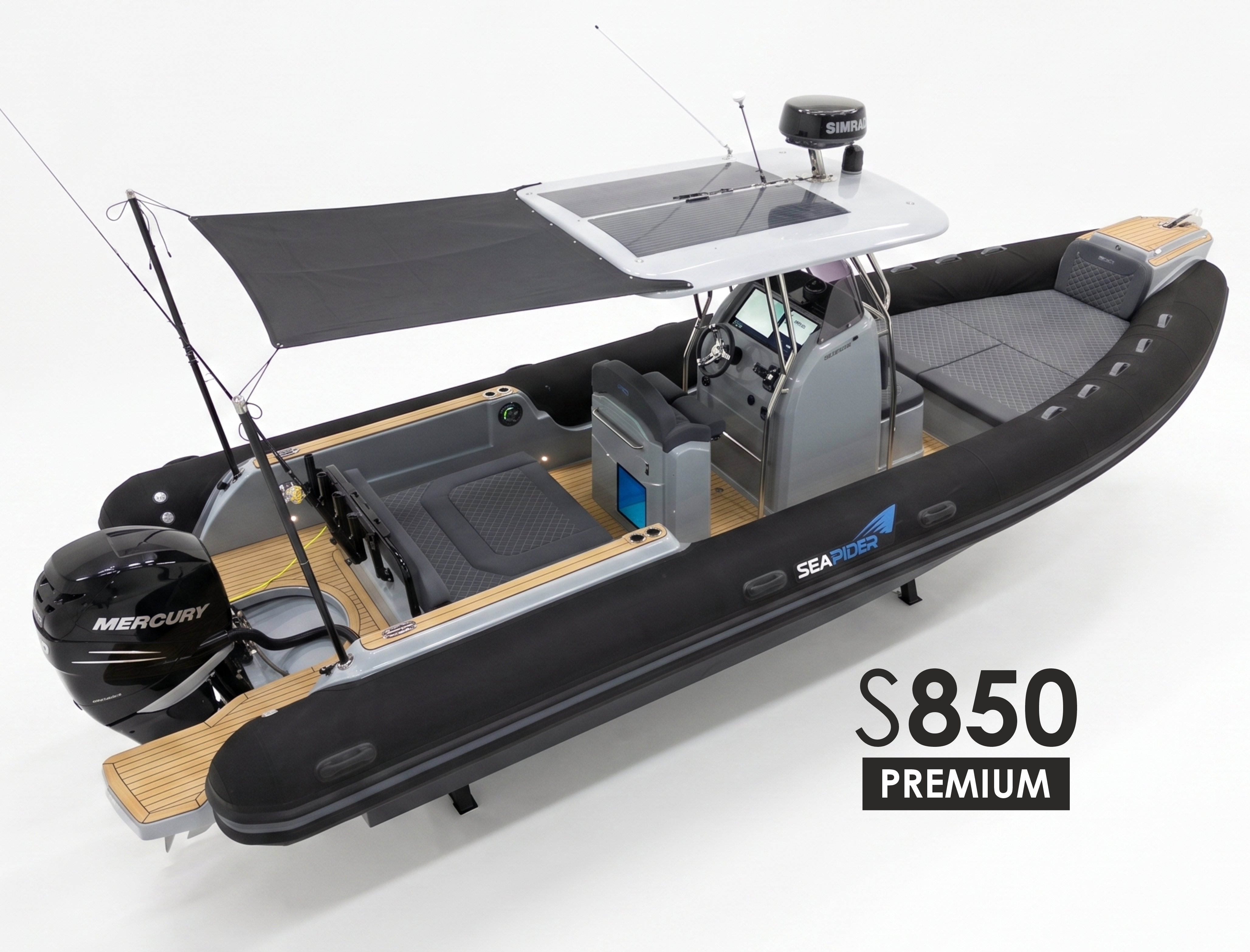 SEAPIDER S-850 PREMIUM RIB BOT TEKNE